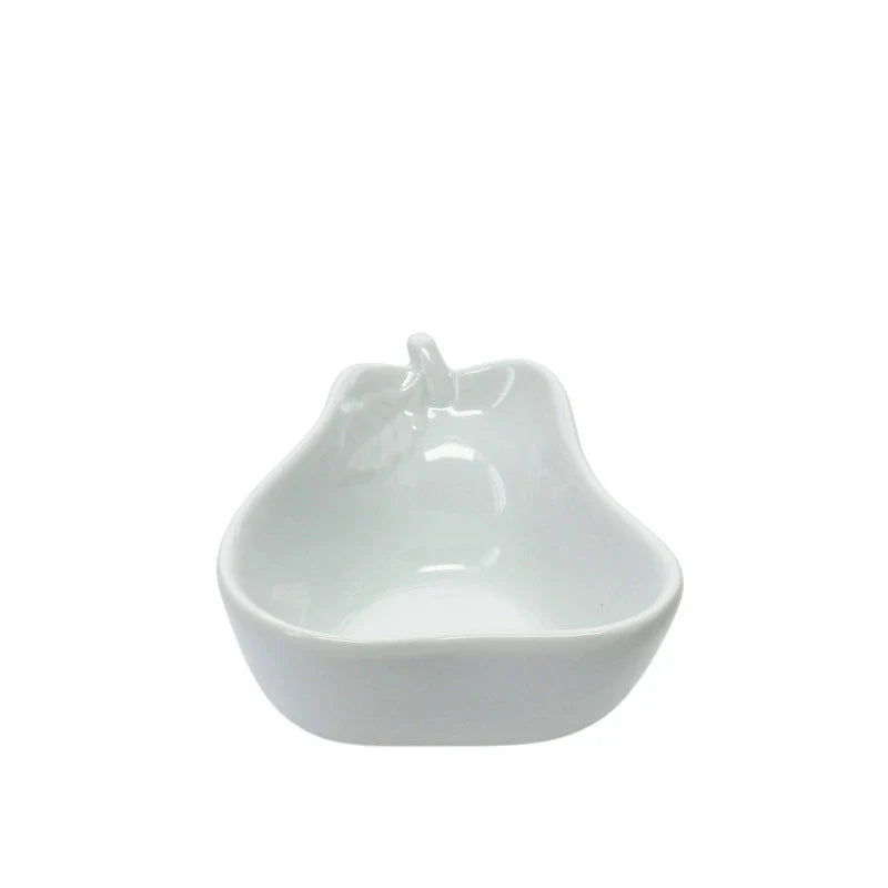 BIA Cordon Bleu - 7 OZ Pear White Porcelain Snack Bowl